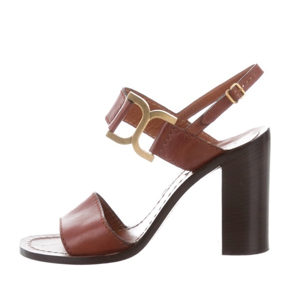 Vintage Chloe leather sandals - Picture 1 of 6